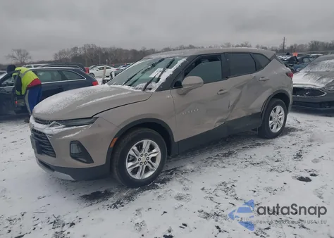 2021 Chevrolet Blazer Awd 2Lt из США, поврежденный, VIN 3GNKBHRS9MS575211